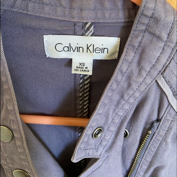 Calvin Klein Purple Moto Jacket - Picture 5 of 5